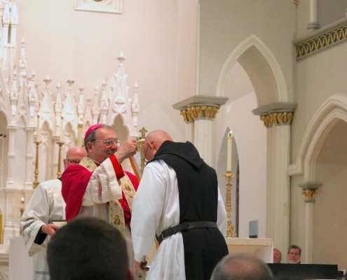 Abbot Stan receives Papal Honor