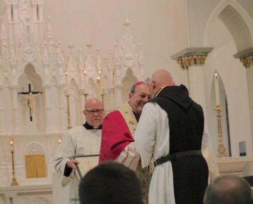 Abbot Stan receives Papal Honor