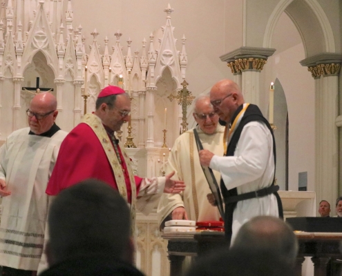 Abbot Stan receives Papal Honor Abbot Stan receives Papal Honor