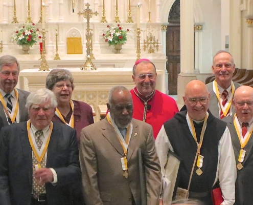 Abbot Stan receives Papal Honor