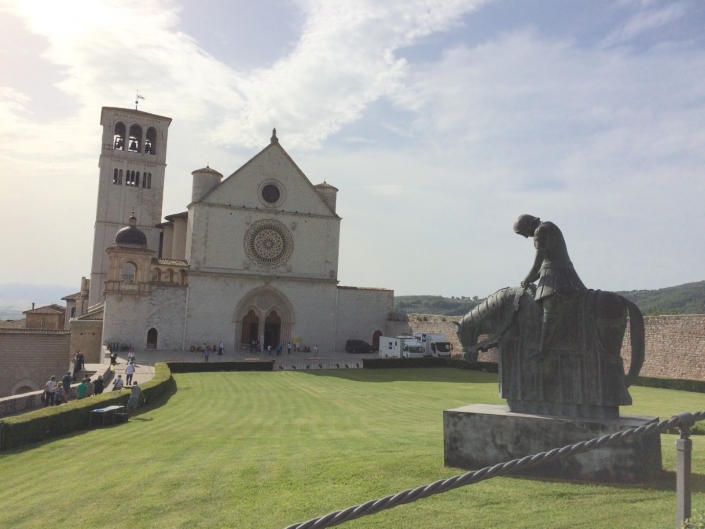 Basilica of St Francis in Assisi Basilica of St. Francis in Assisi