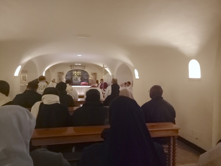 Mass at St Peter’s Crypt Mass at St. Peter’s Crypt