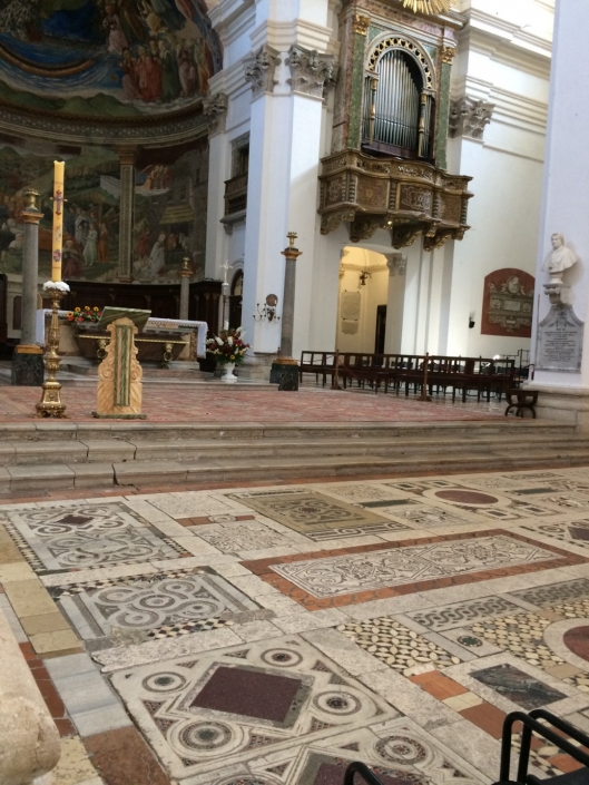 Spoleto Cathedral mosaic floor Spoleto Cathedral mosaic floor