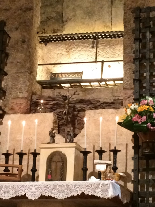 The tomb of St. Francis of Assisi The tomb of St. Francis of Assisi