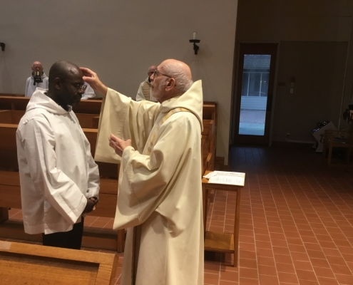 Brother Jophan Takes the Monastic Habit Brother Jophan Takes the Monastic Habit
