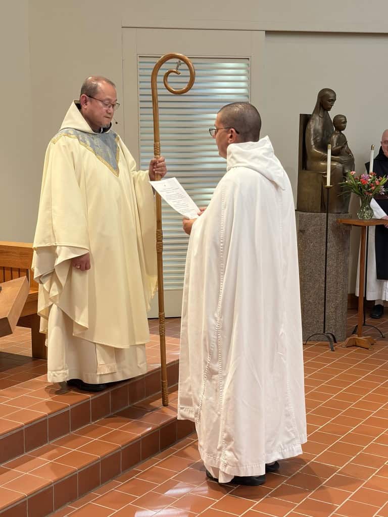 First Profession of Monastic Vows of Fr Stephen