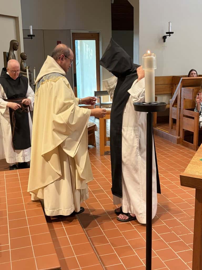 First Profession of Monastic Vows of Fr Stephen