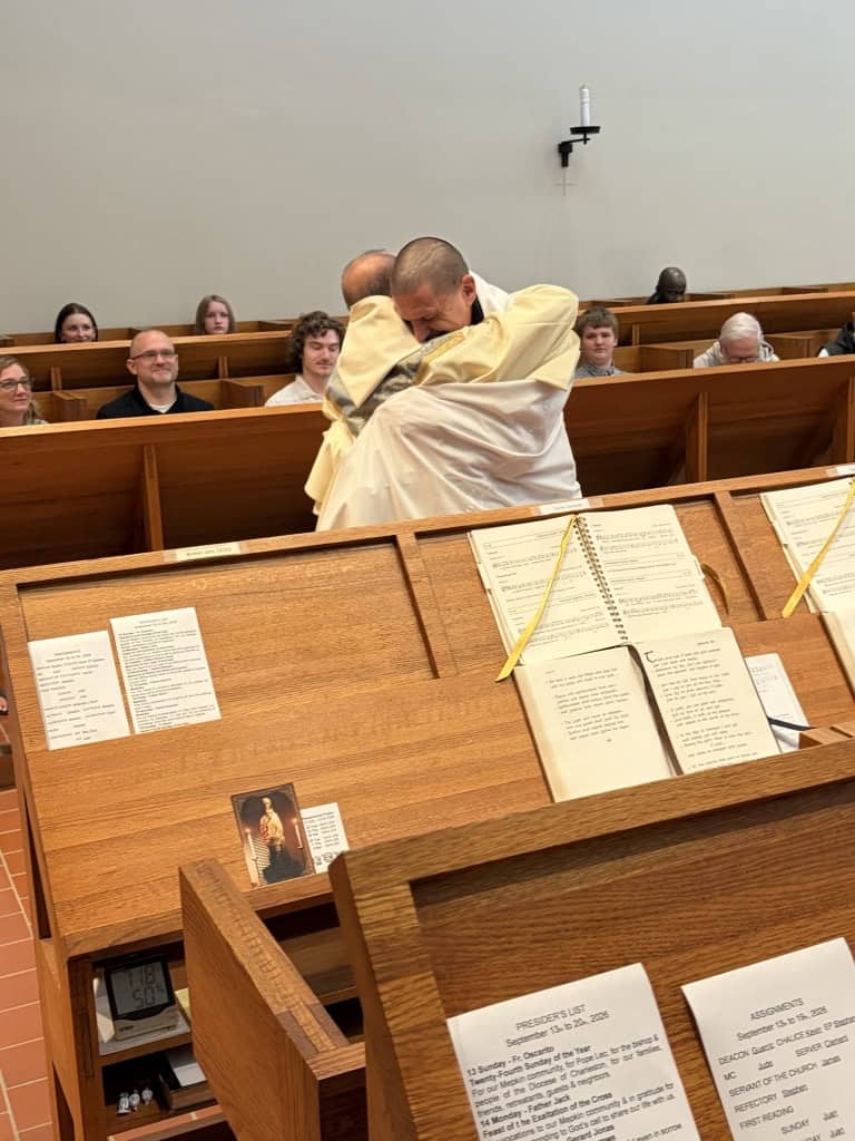 First Profession of Monastic Vows of Fr Stephen