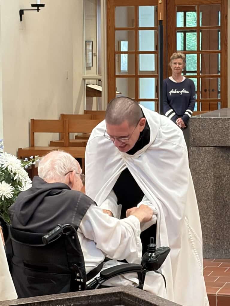 First Profession of Monastic Vows of Fr Stephen