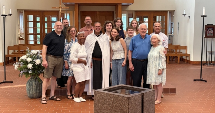 First Profession of Monastic Vows of Fr Stephen