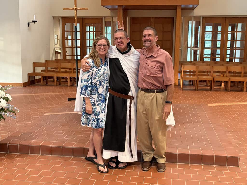 First Profession of Monastic Vows of Fr Stephen